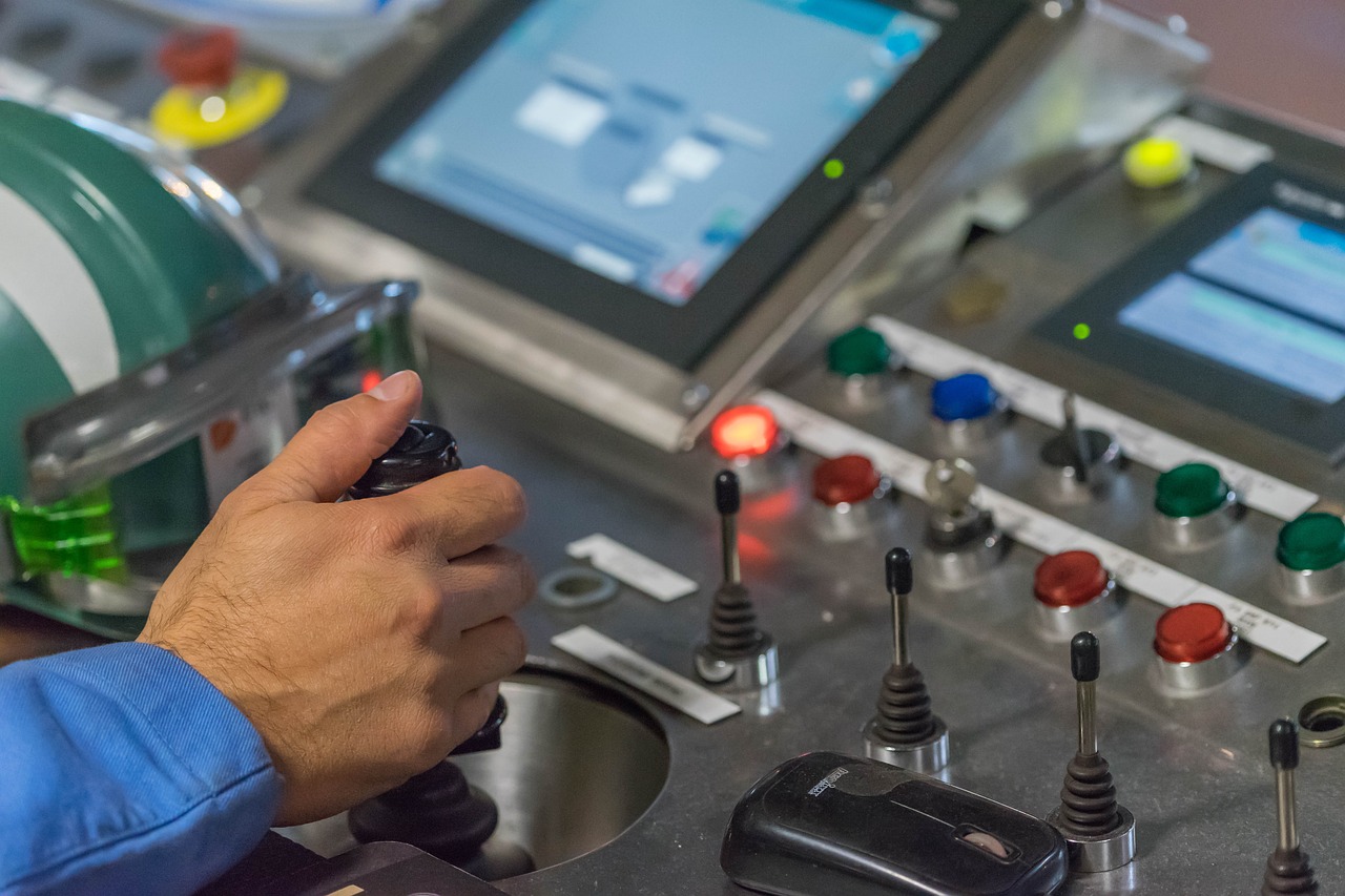 desk, industrial, steel, hand, helmet, automation, factory, piloting, button, controller, automation, automation, automation, automation, automation