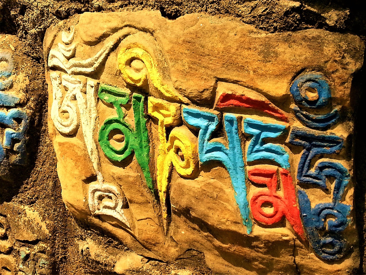 om mani peme hung, a stone carving, nepal, nepal, nepal, nepal, nepal, nepal