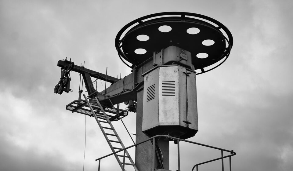 ski lift, cable, machinery, lift, monochrome