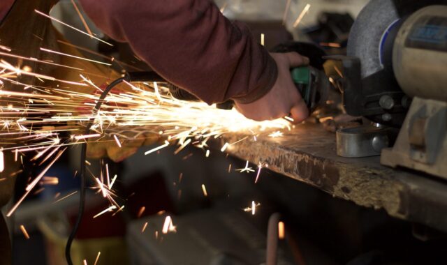 sparks, grind, metal, steel, equipment, work, worker, factory, grinder, industry, manufacturing, electric, metalworking, brown work, brown metal, brown industry, manufacturing, manufacturing, manufacturing, manufacturing, manufacturing