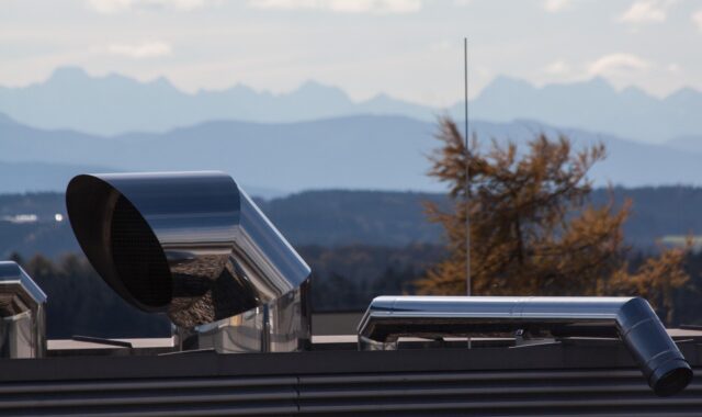 vent, fireplaces, metal, ventilation ducts, ventilation pipes, ventilation systems, air duct, nature, air control systems, round, components, channels, flow technology, hydraulic diameter, air distribution system, exhaust air, reflection, reflexes, mountains, albums, fall