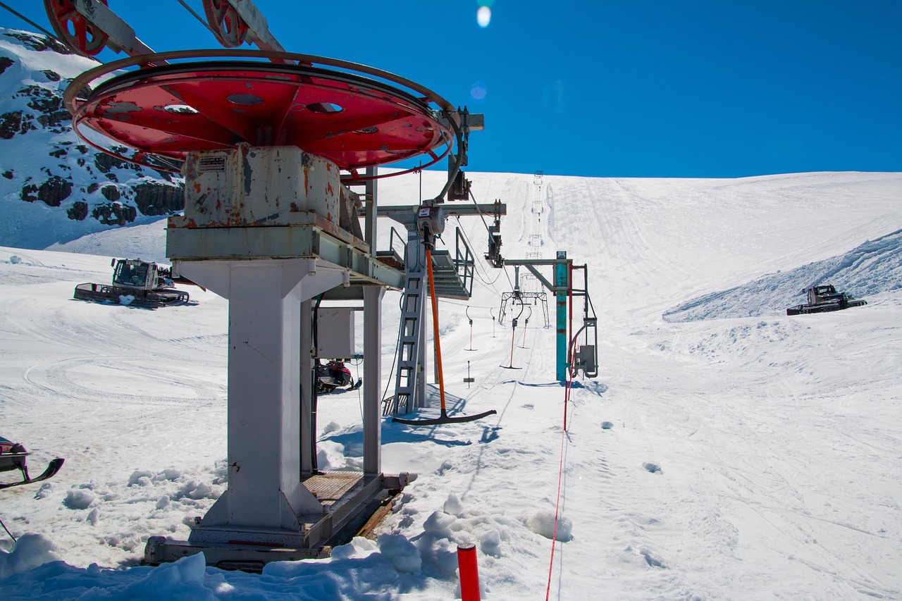 ski lift, t-bar, lift, skiing