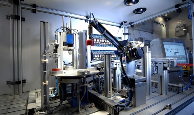technology, industry, machine