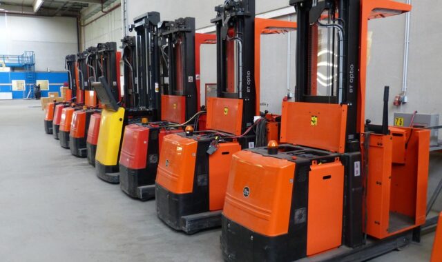 factory, plant, industrial hall, logistics, trade, transport, warehouse, factory building, forklift, forklift, forklift, forklift, forklift, forklift