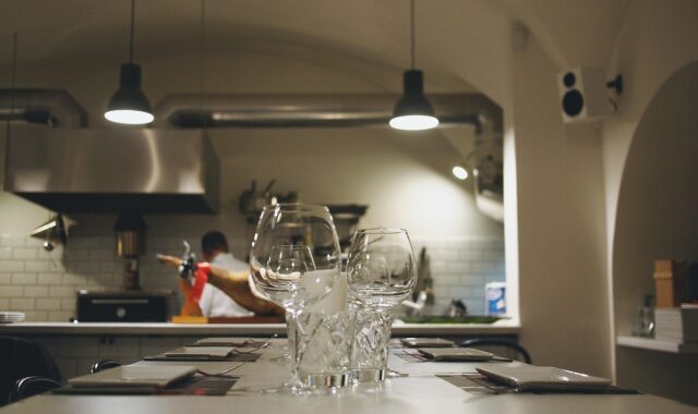 kitchen, restaurant, chef, cooking, table, glasses, plates, brown kitchen, brown cooking, brown restaurant, brown table, brown glass, brown glasses, brown chef, kitchen, chef, chef, chef, chef, chef